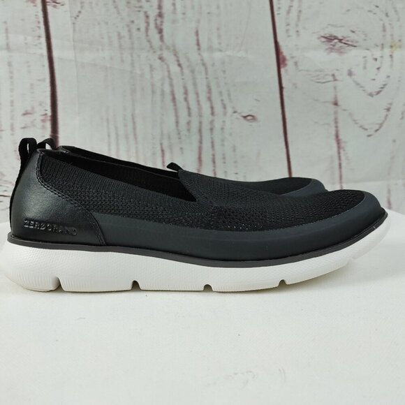 Cole Haan Mens Black ZeroGrand 360 Slip On Sneakers Size 12M main image 9